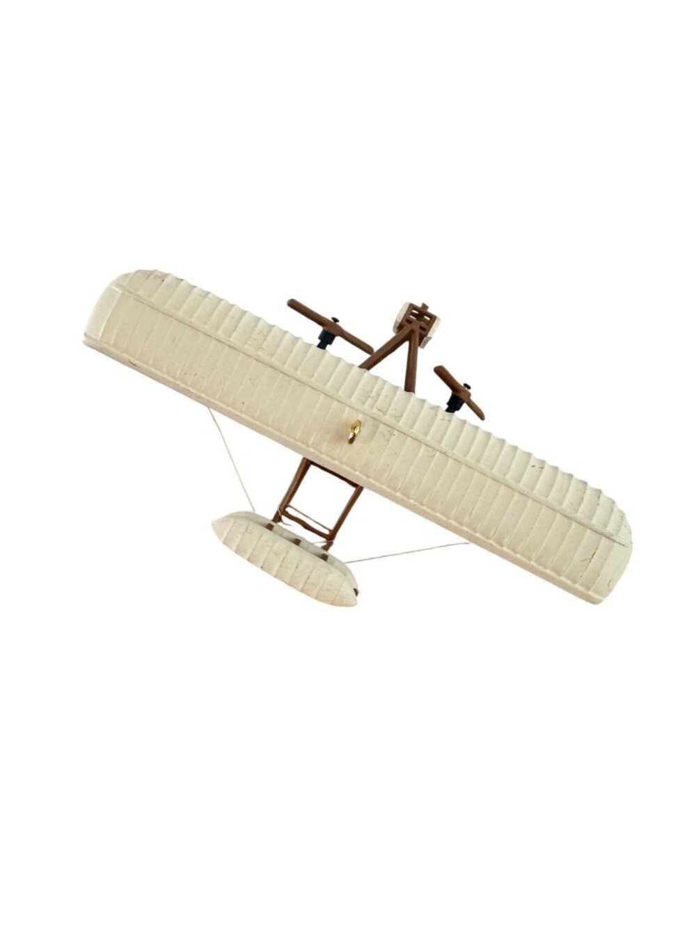 1997 vintage Wright Brothers Biplane Miniature Model Replica - Picture 7 of 8